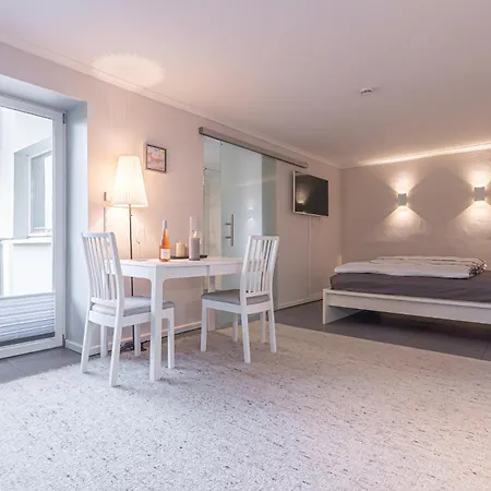Apartment Fewo1846 - Flensbo I - Komfortables Studioapartment Mit Balkon *