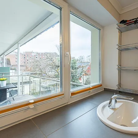 Fewo1846 - Flensbo I - Komfortables Studioapartment Mit Balkon * Flensburgo