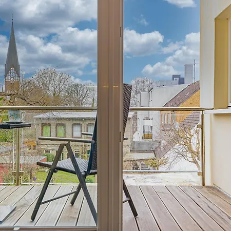 Fewo1846 - Flensbo I - Komfortables Studioapartment Mit Balkon Apartamento *